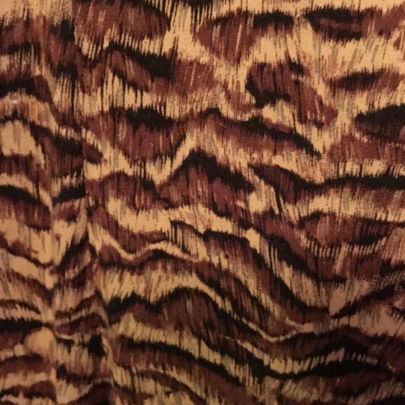 Rayon Tiger Stripe Maxi Dress - Picture 3 of 10